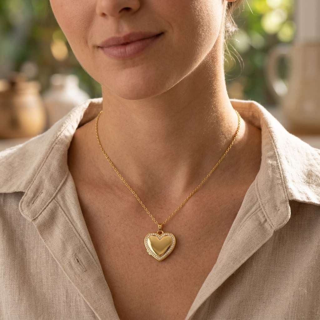 Photo Locket Necklaces Collection